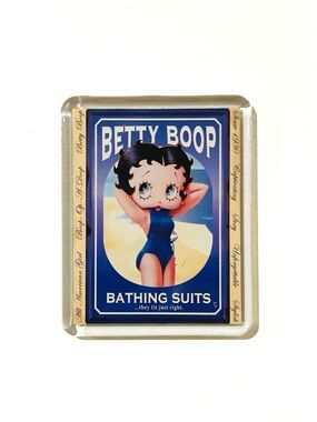 Betty Boop Bathing Suits Magnet NWOT